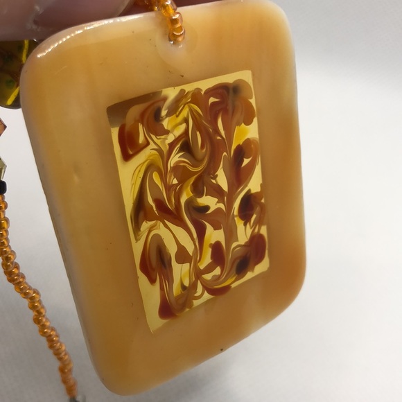 ‘You and I’ necklace - pendant and beads - Picture 5 of 9